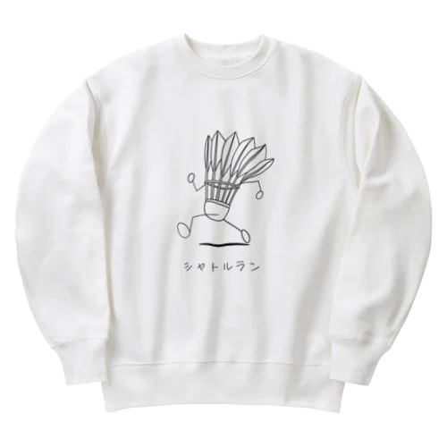 シャトルラン Heavyweight Crew Neck Sweatshirt