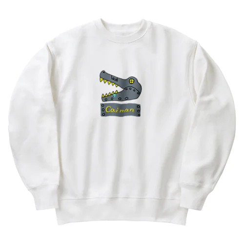 Caimanロボ Heavyweight Crew Neck Sweatshirt