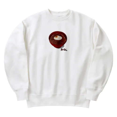 おしるこ Heavyweight Crew Neck Sweatshirt