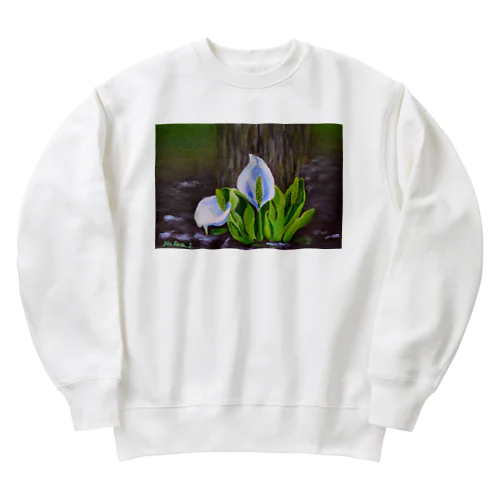 水芭蕉 Heavyweight Crew Neck Sweatshirt