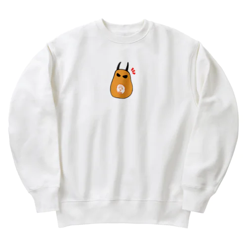 倫魁不羈　おにひゅうがの勝成様 Heavyweight Crew Neck Sweatshirt