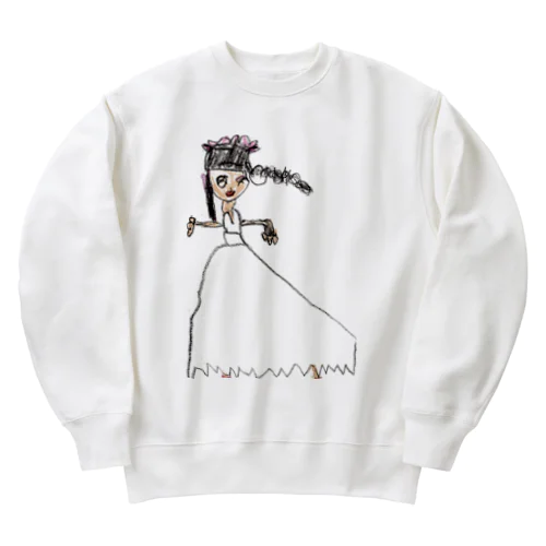 私はプリンセス Heavyweight Crew Neck Sweatshirt