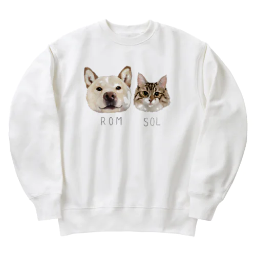 rom & sol Heavyweight Crew Neck Sweatshirt