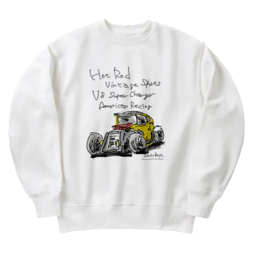 ホットロッド　アメリカンスポーツ Heavyweight Crew Neck Sweatshirt