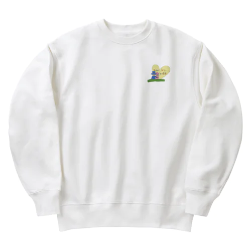 愛 Heavyweight Crew Neck Sweatshirt