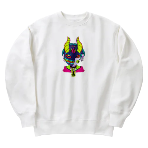 仮面男子 戯曲くん Heavyweight Crew Neck Sweatshirt