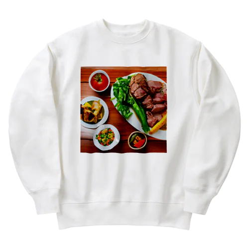 焼肉定食さん Heavyweight Crew Neck Sweatshirt