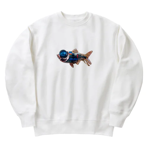 新械生物キンメダイ Heavyweight Crew Neck Sweatshirt