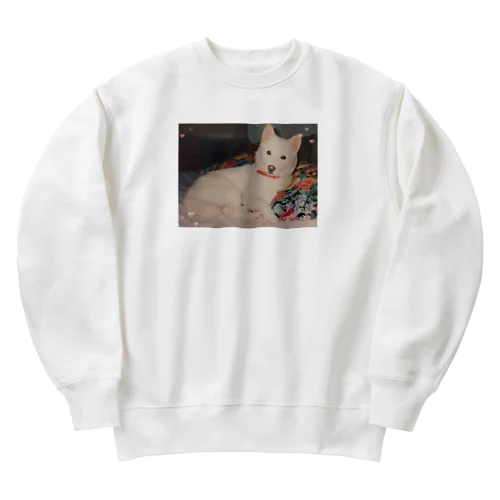 リョク君 Heavyweight Crew Neck Sweatshirt