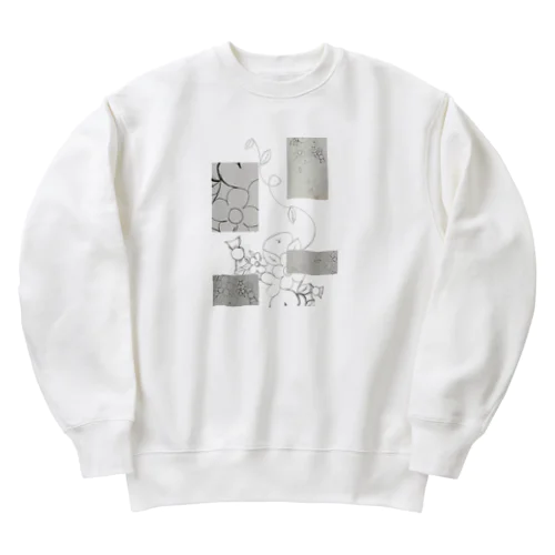 ねこねこねこね Heavyweight Crew Neck Sweatshirt