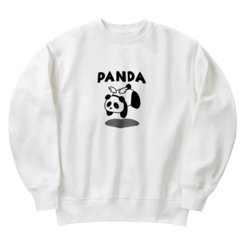 パンダ？ Heavyweight Crew Neck Sweatshirt