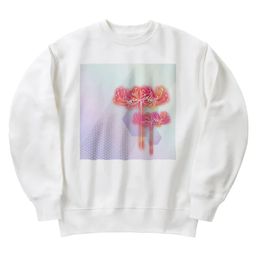 曼珠沙華 - 朧 【黄昏】 Heavyweight Crew Neck Sweatshirt