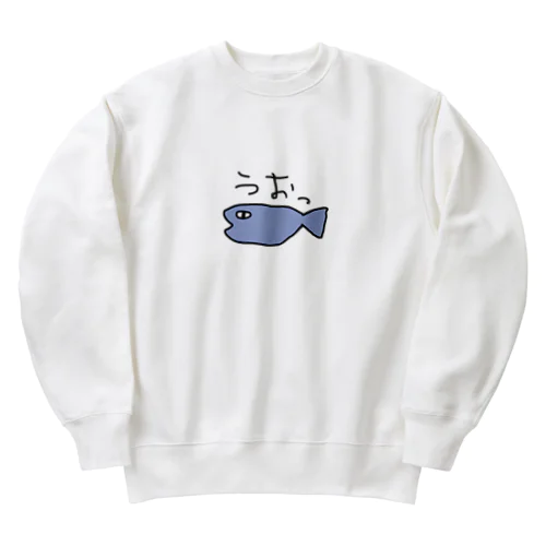 うおっと Heavyweight Crew Neck Sweatshirt