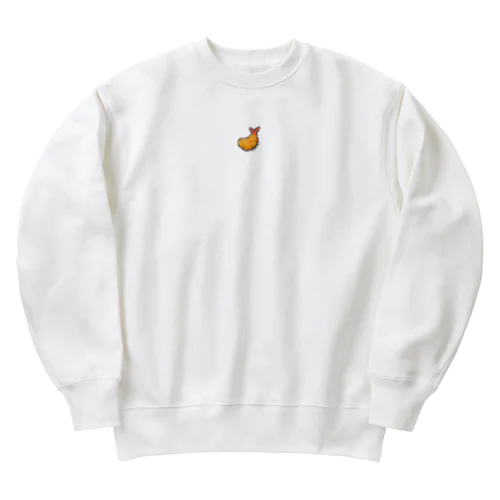 放置された海老フライ Heavyweight Crew Neck Sweatshirt