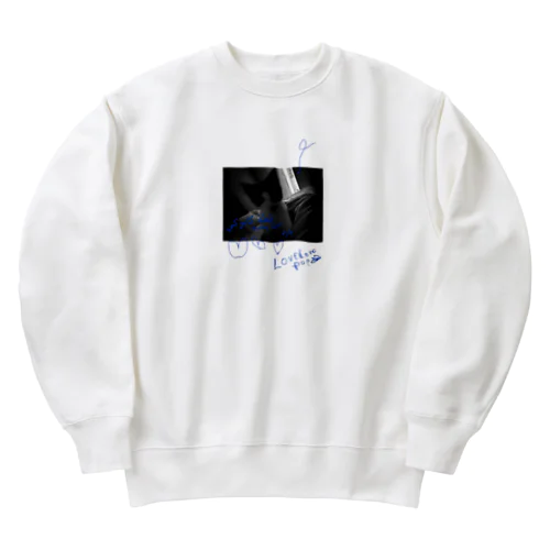 LOVE×2 POP！ Heavyweight Crew Neck Sweatshirt