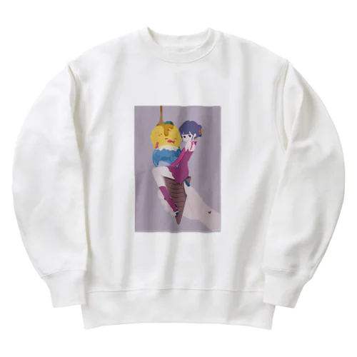 ジェラートの妖精さん Heavyweight Crew Neck Sweatshirt