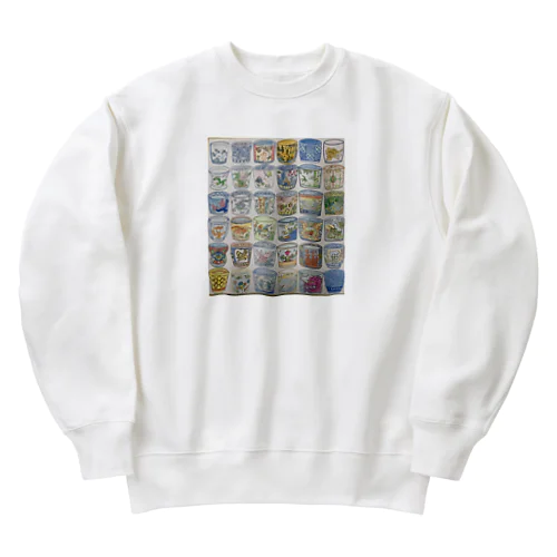 川上淳（己書道場師範） Heavyweight Crew Neck Sweatshirt