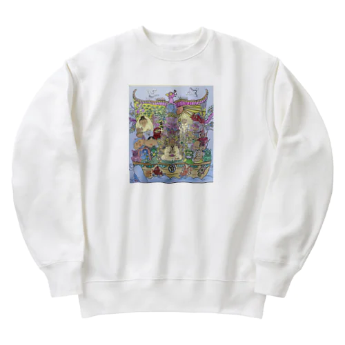 福集合宝船 Heavyweight Crew Neck Sweatshirt