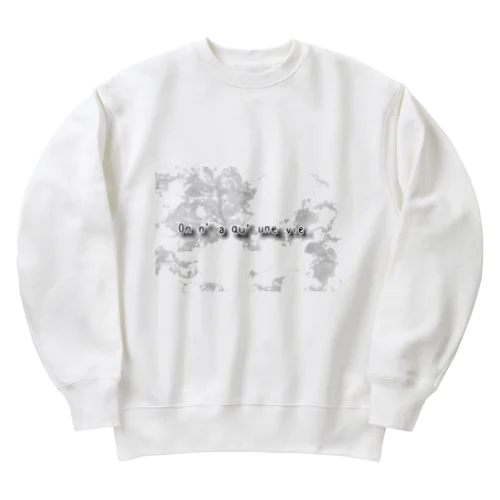 On n’a qu’une vie. Heavyweight Crew Neck Sweatshirt