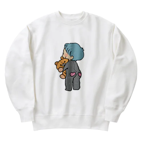 かぼパンちゃん Heavyweight Crew Neck Sweatshirt