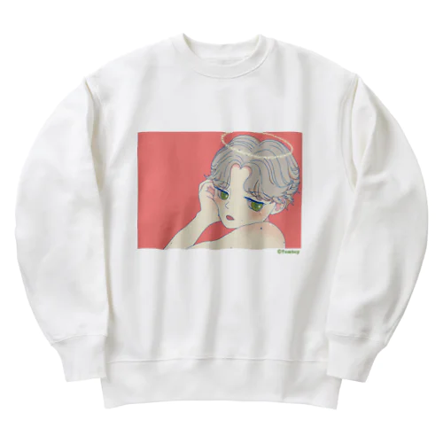 TOMBOY-天使I- Heavyweight Crew Neck Sweatshirt