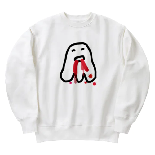 ミッドナイトおばけくん Heavyweight Crew Neck Sweatshirt