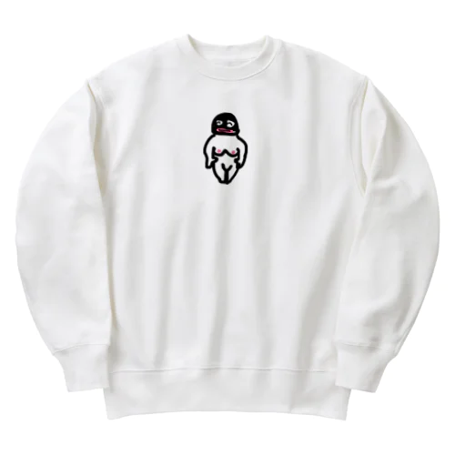 半裸ドン(全裸) ブルベ Heavyweight Crew Neck Sweatshirt