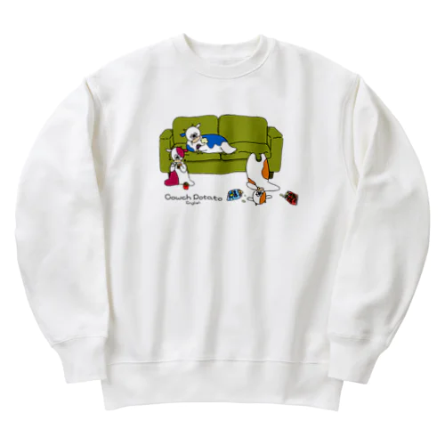 カウチポテト・イングリッシュ Heavyweight Crew Neck Sweatshirt