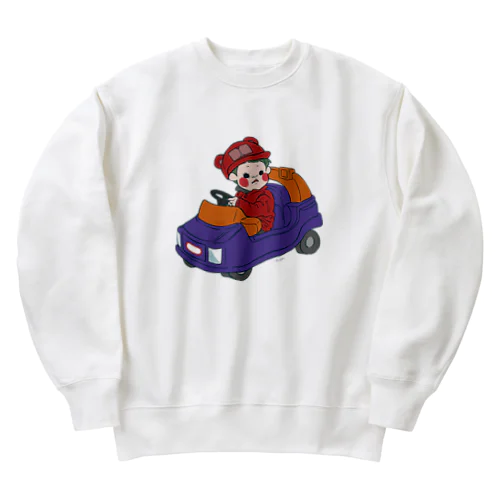 どこいくの？ぼくちん。 Heavyweight Crew Neck Sweatshirt