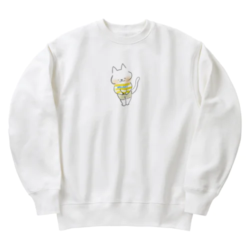 ぺこりねこ Heavyweight Crew Neck Sweatshirt