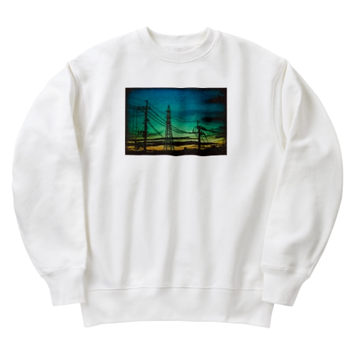 えも Heavyweight Crew Neck Sweatshirt