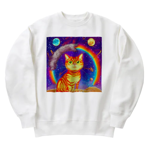 スペースキャット Heavyweight Crew Neck Sweatshirt