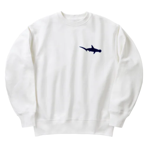 サメの散歩 Heavyweight Crew Neck Sweatshirt