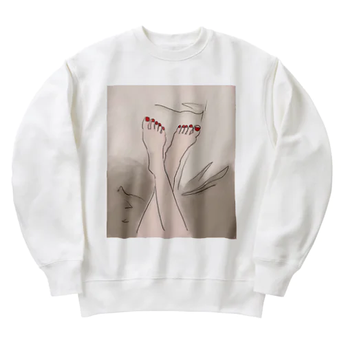 It's time to relax. Heavyweight Crew Neck Sweatshirt