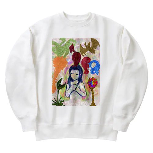 激怒 Heavyweight Crew Neck Sweatshirt