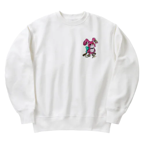 あのコのうさぴっぴ Heavyweight Crew Neck Sweatshirt