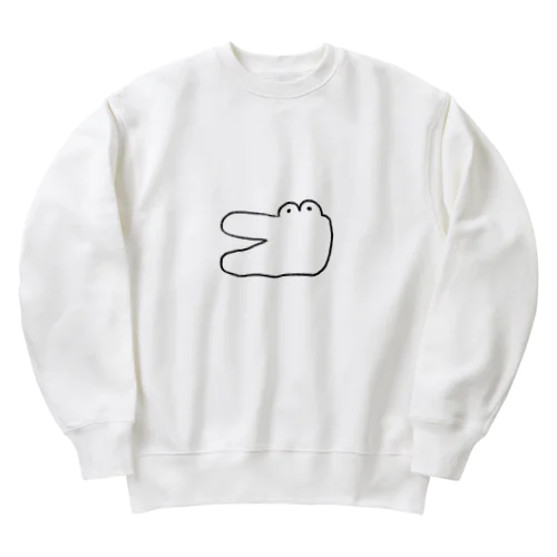 ほわんとワニくん Heavyweight Crew Neck Sweatshirt