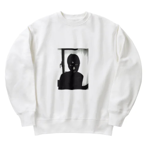 blackcats 星 Heavyweight Crew Neck Sweatshirt