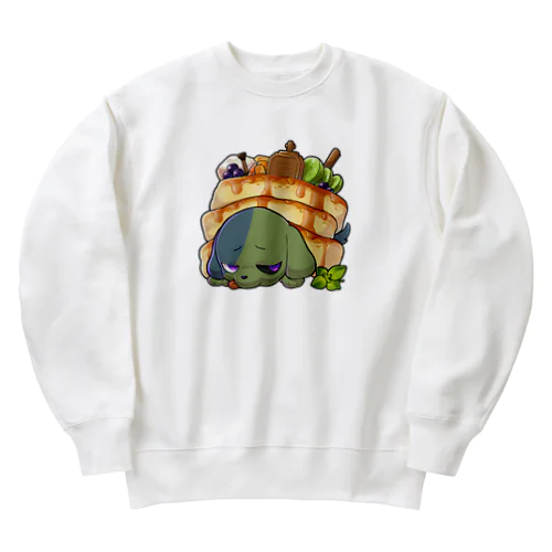 ホットケーキいぬちゃん Heavyweight Crew Neck Sweatshirt