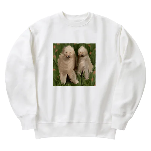 windy dog Heavyweight Crew Neck Sweatshirt