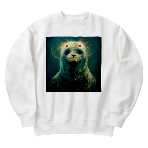 アザラシの神様 Heavyweight Crew Neck Sweatshirt