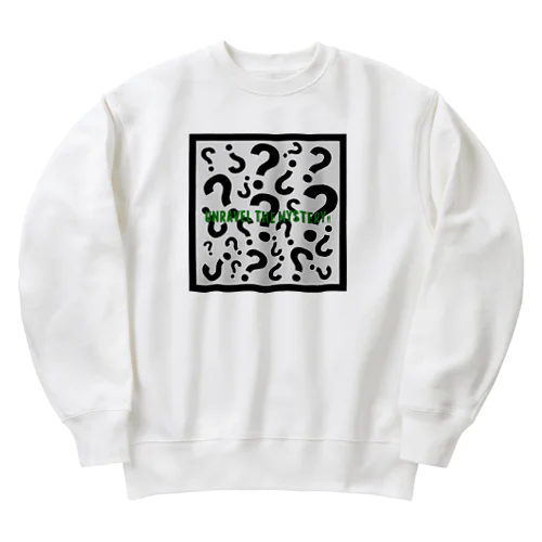 『 ハテナ 』 Heavyweight Crew Neck Sweatshirt