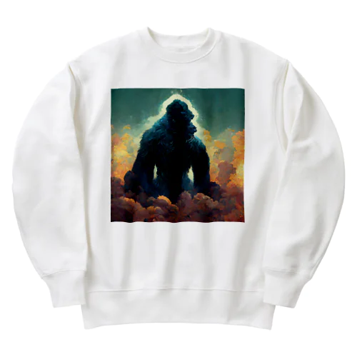 ゴリラの神様 Heavyweight Crew Neck Sweatshirt