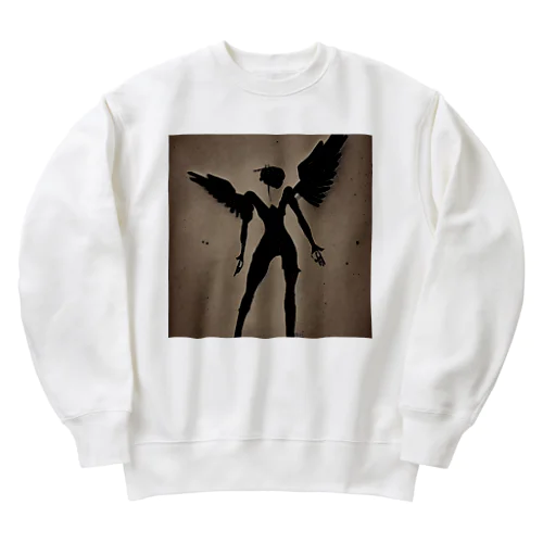 機械天使 Heavyweight Crew Neck Sweatshirt