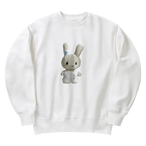 うさナースのふつうのやつ Heavyweight Crew Neck Sweatshirt