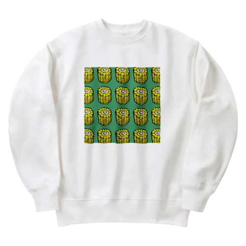 コーンの群れ Heavyweight Crew Neck Sweatshirt