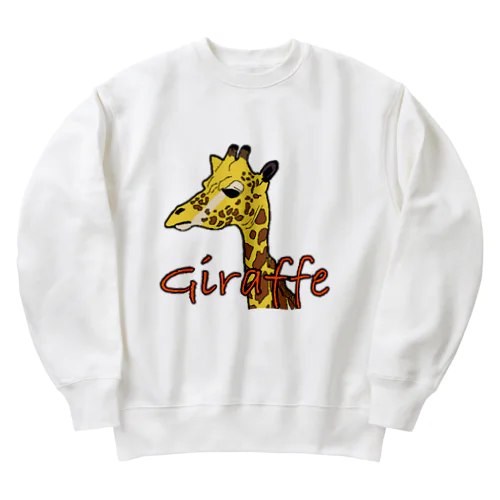 giraffeトレーナー Heavyweight Crew Neck Sweatshirt