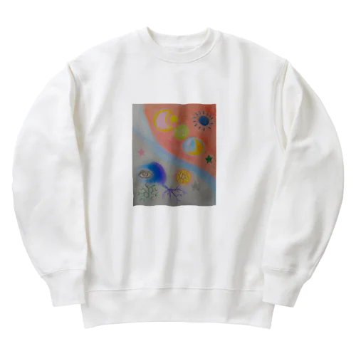 【子供の落書き～過呼吸】 Heavyweight Crew Neck Sweatshirt