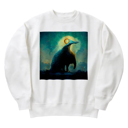 アリクイの神様 Heavyweight Crew Neck Sweatshirt