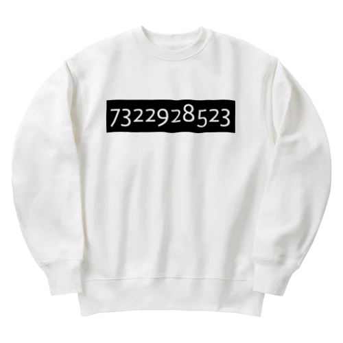 『 ムキリョク 』 Heavyweight Crew Neck Sweatshirt